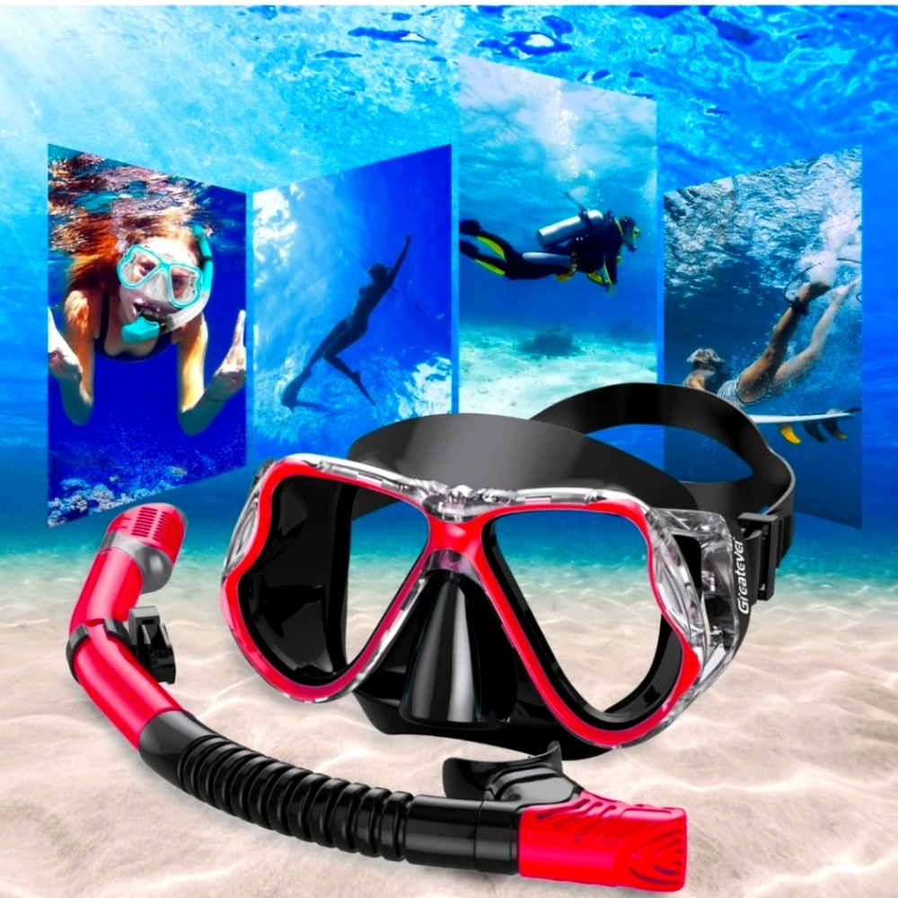 Greatever Kids Snorkel Set